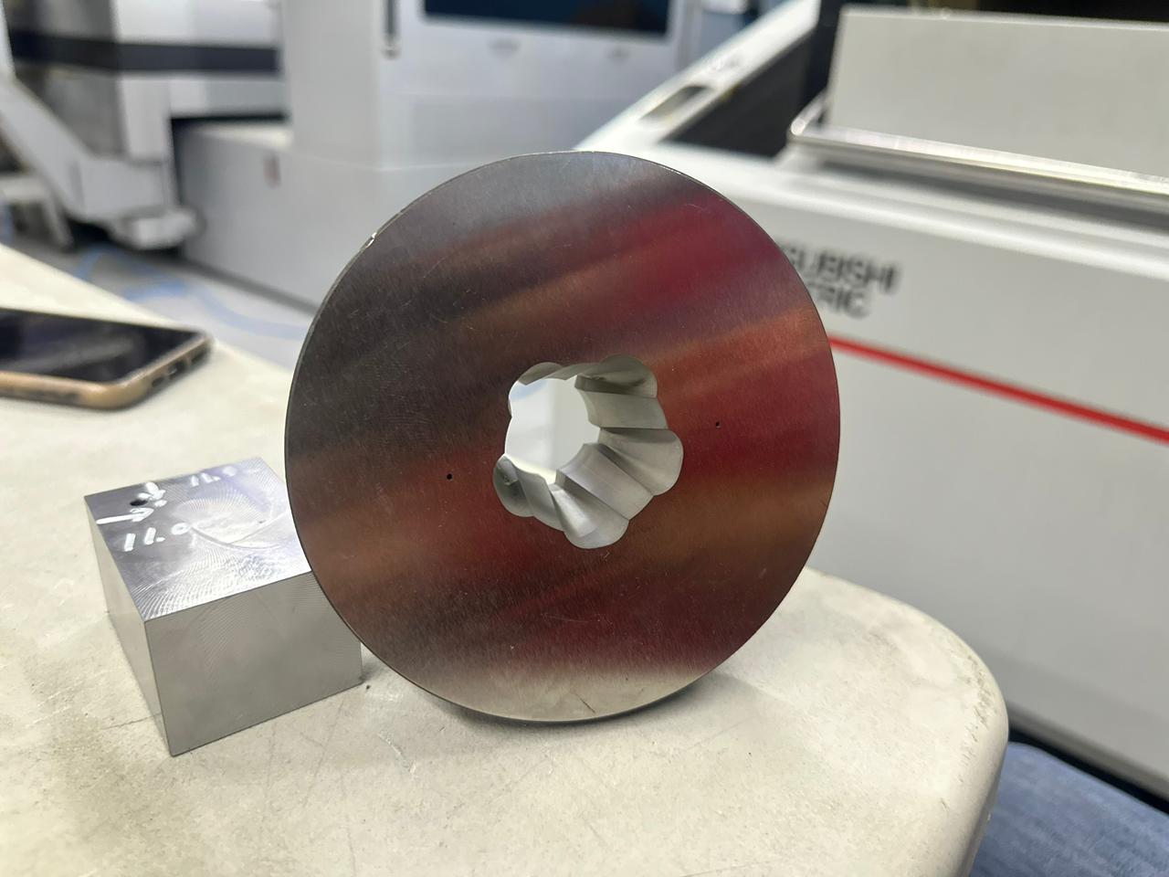 Electroerosión por hilo trabajo 17